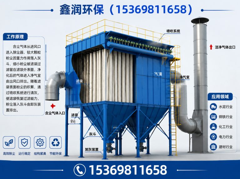 河间市布袋除尘器展示图